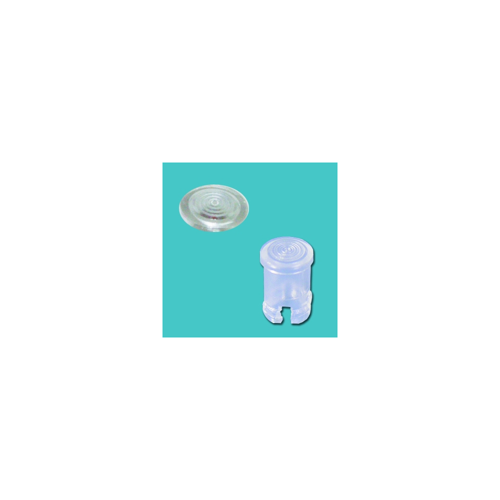 GEDK-01 - Cappuccio trasparente per LED - Rotondo | Gecko Fastener GmbH