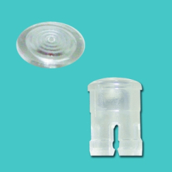 GEDK-03 - Clear LED Cap - Round | Gecko Fastener GmbH 2