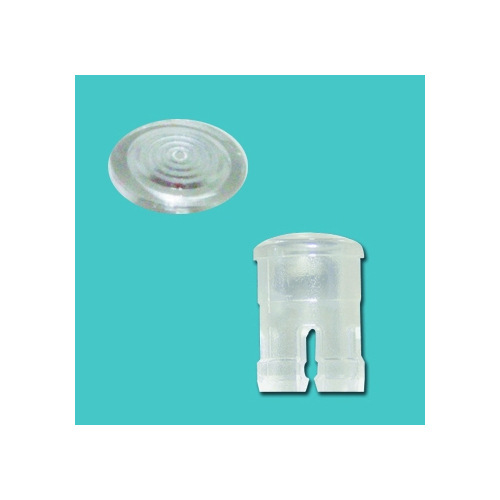 GEDK-03 - Doorzichtige LED-kap - Rond | Gecko Fastener GmbH