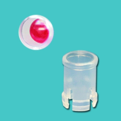 GEDK-1C - Tapa de LED transparente - Redonda | Gecko Fastener GmbH 2