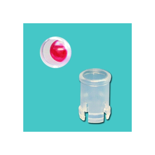 GEDK-1C - Cappuccio trasparente per LED - Rotondo | Gecko Fastener GmbH