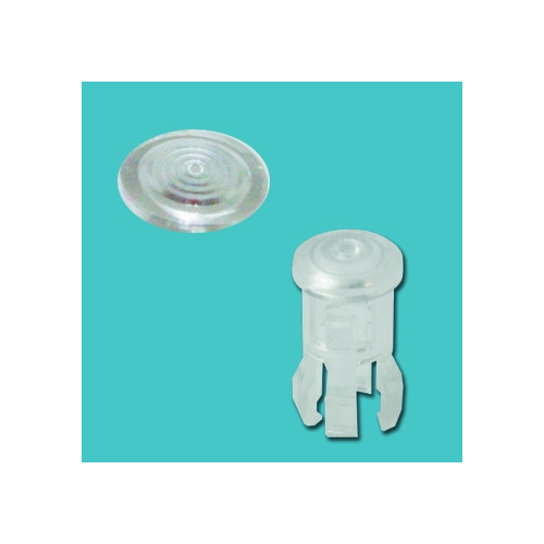 GEDK-3F - Clear LED Cap - Round | Gecko Fastener GmbH