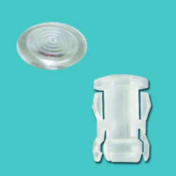 GEDK-5A - Clear LED Cap - Round | Gecko Fastener GmbH 2