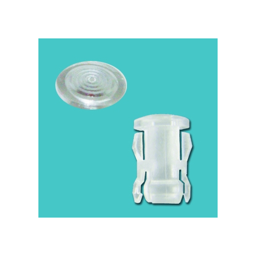 GEDK-5A - Clear LED Cap - Round | Gecko Fastener GmbH