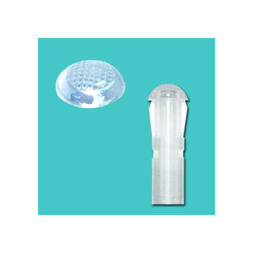 GEDN-5C - Cappuccio trasparente per LED - Rotondo | Gecko Fastener GmbH