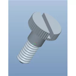GTSHS | Kartelschroef met sleuf van kunststof | Gecko Fastener GmbH