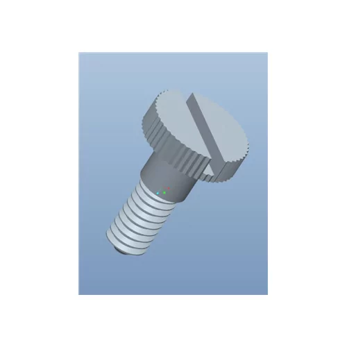 GTSHS | Tornillo moleteado con ranura de plástico | Gecko Fastener GmbH