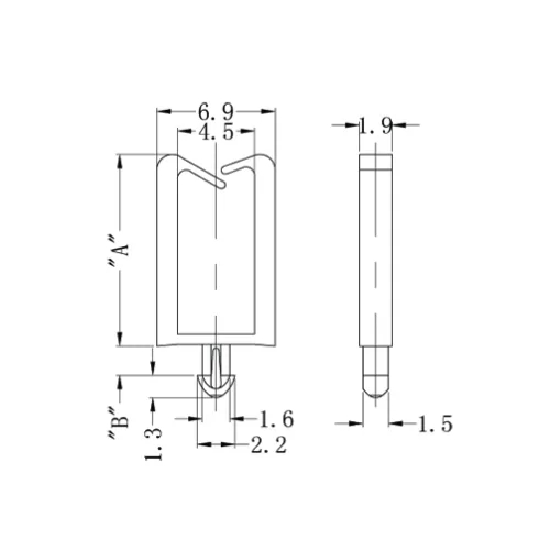 GMWS-T / MWS | Miniaturkabelhalter | Gecko Fastener GmbH
