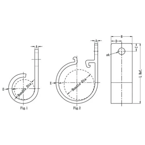 GEXWHC2 / EXWHC2 | Abrazadera de cable | Gecko Fastener GmbH