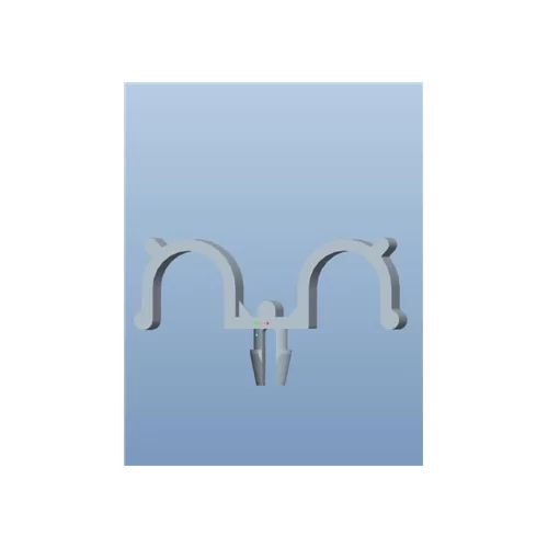GDHURC / DHURC | Clip de câble en plastique | Gecko Fastener GmbH