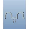 GDHURC 401 - Double cable clamp for printed circuit board
