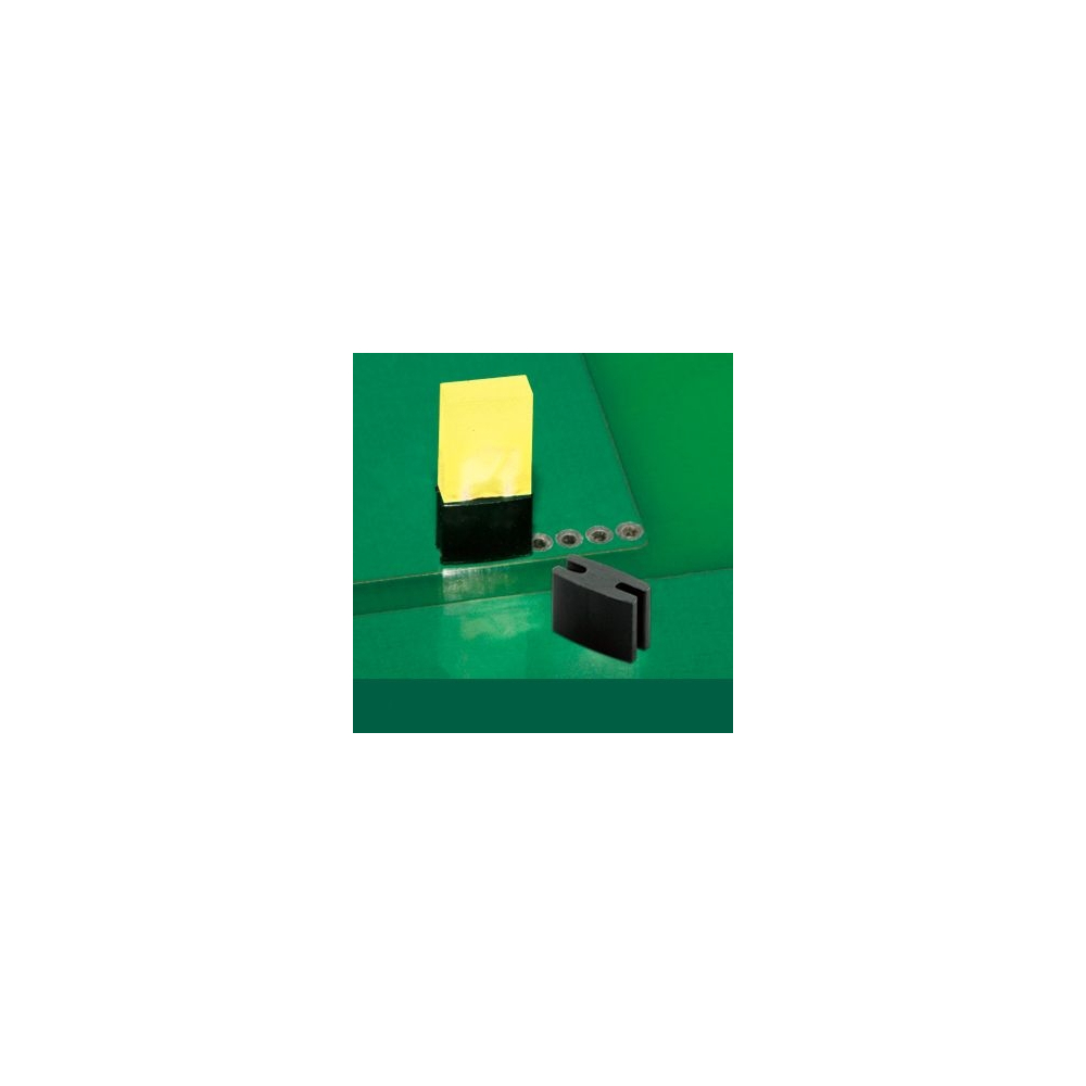 GEDH-04 - 2-pin square LED holder | Gecko Fastener GmbH