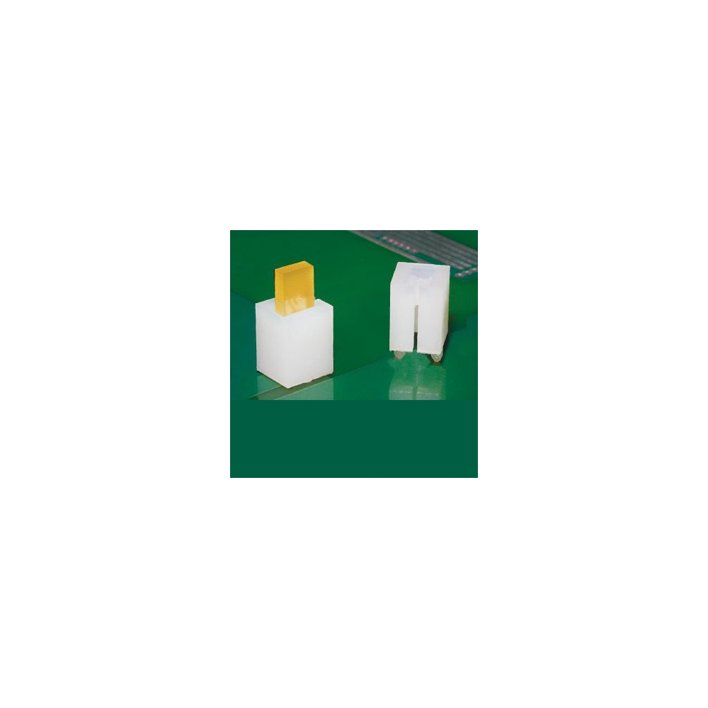 GLED-2x10 - Supporto per LED quadrati a 2 pin | Gecko Fastener GmbH