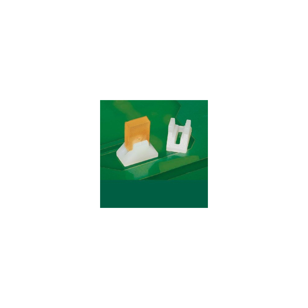 GLEQ-1 - 2 pin Quadrate LED Holder | Gecko Fastener GmbH