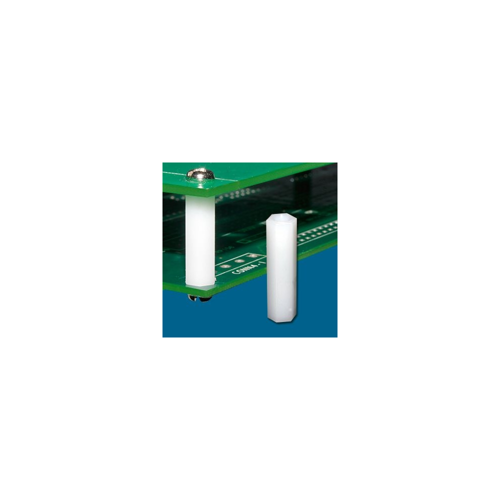 GHU4-406A - Soporte espaciador hexagonal | Gecko Fastener GmbH