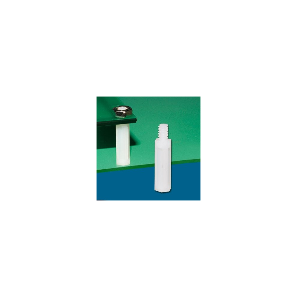 GTHM-17 - Supporto distanziatore esagonale | Gecko Fastener GmbH
