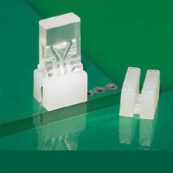 GLED-3x3 - Support LED carré à 3 broches | Gecko Fastener GmbH 2