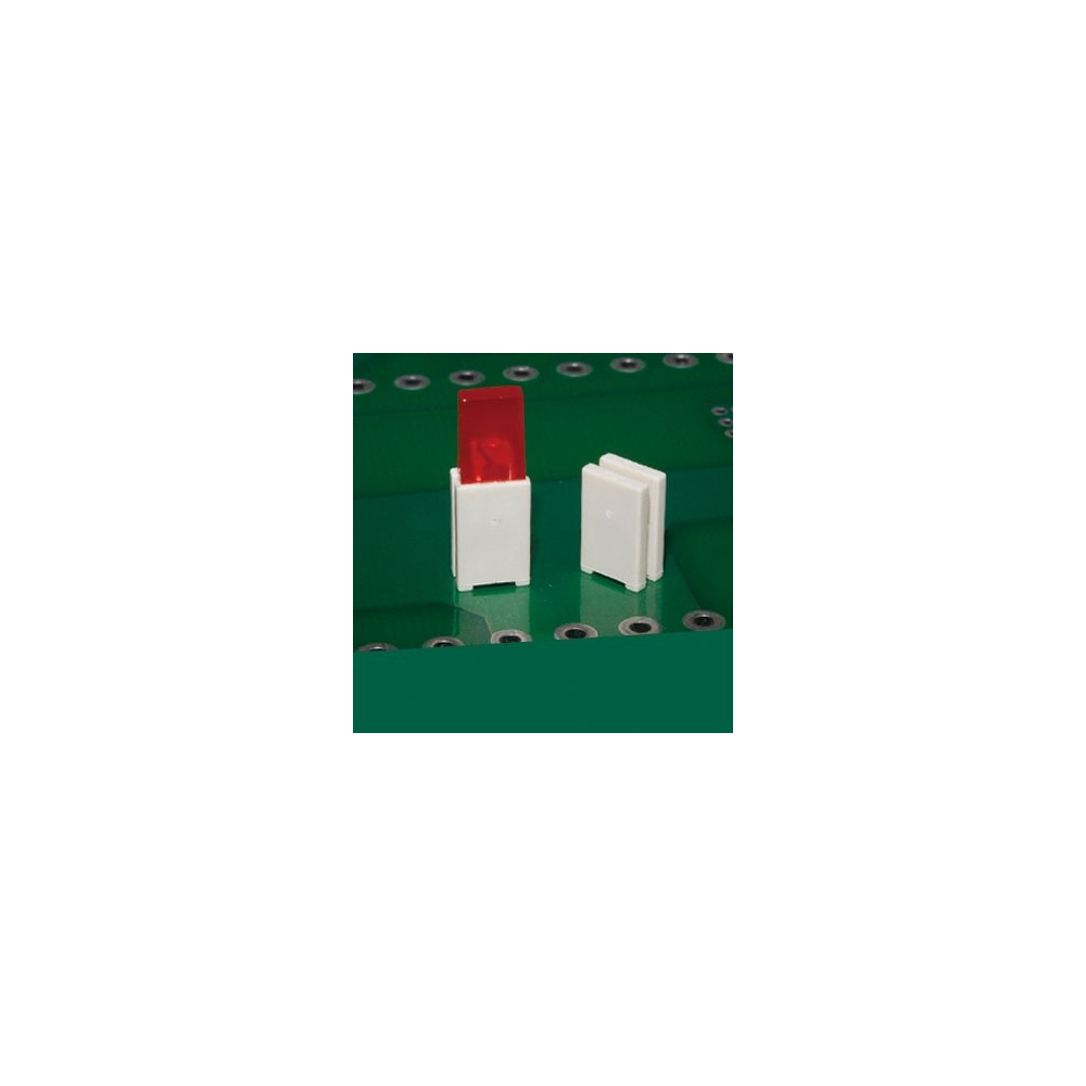 GQLB-9NC - 3-pin square LED holder | Gecko Fastener GmbH