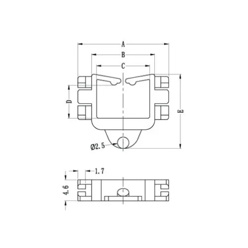 GLEWSE / LEWSE / Kabelhalter - Kantenschutz | Gecko Fastener GmbH