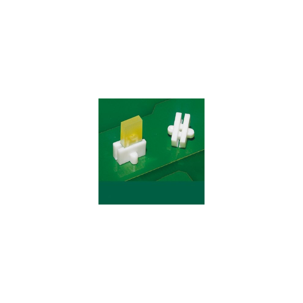 GQLK-4T - Supporto per LED quadrati a 3 pin | Gecko Fastener GmbH
