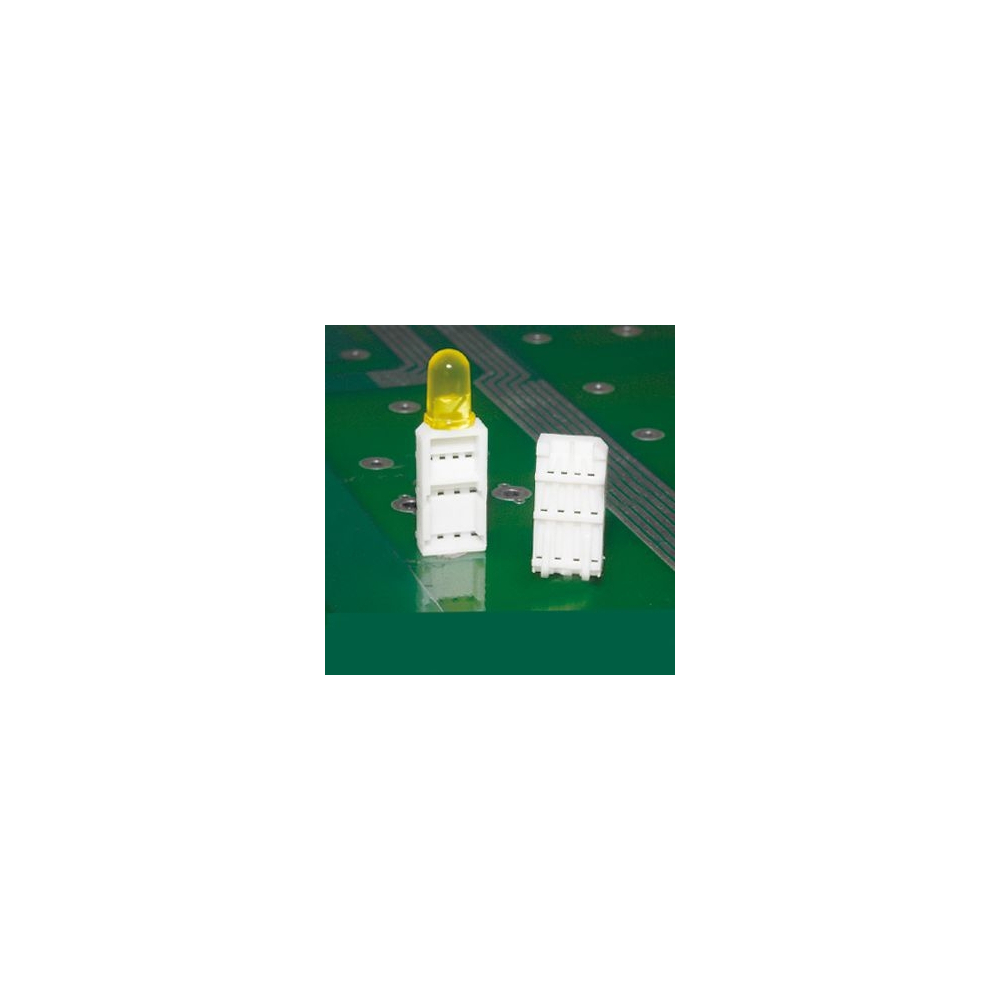 GEES-15 - Soporte para LED cuadrados de 4 pines | Gecko Fastener GmbH