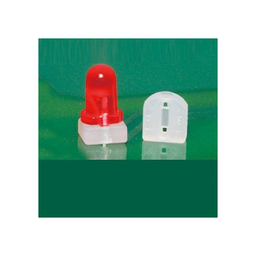 GLED3-1SQ - 3, 2-pin cylindrical LED holder | Gecko Fastener GmbH