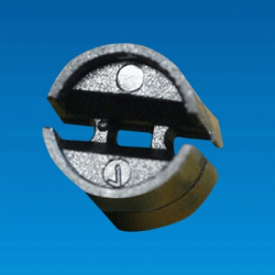 GECW-06 - 3, 3-pins cilindrische LED-houder | Gecko Fastener GmbH