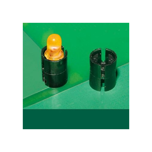 GECW-06 - 3, 3-pins cilindrische LED-houder | Gecko Fastener GmbH