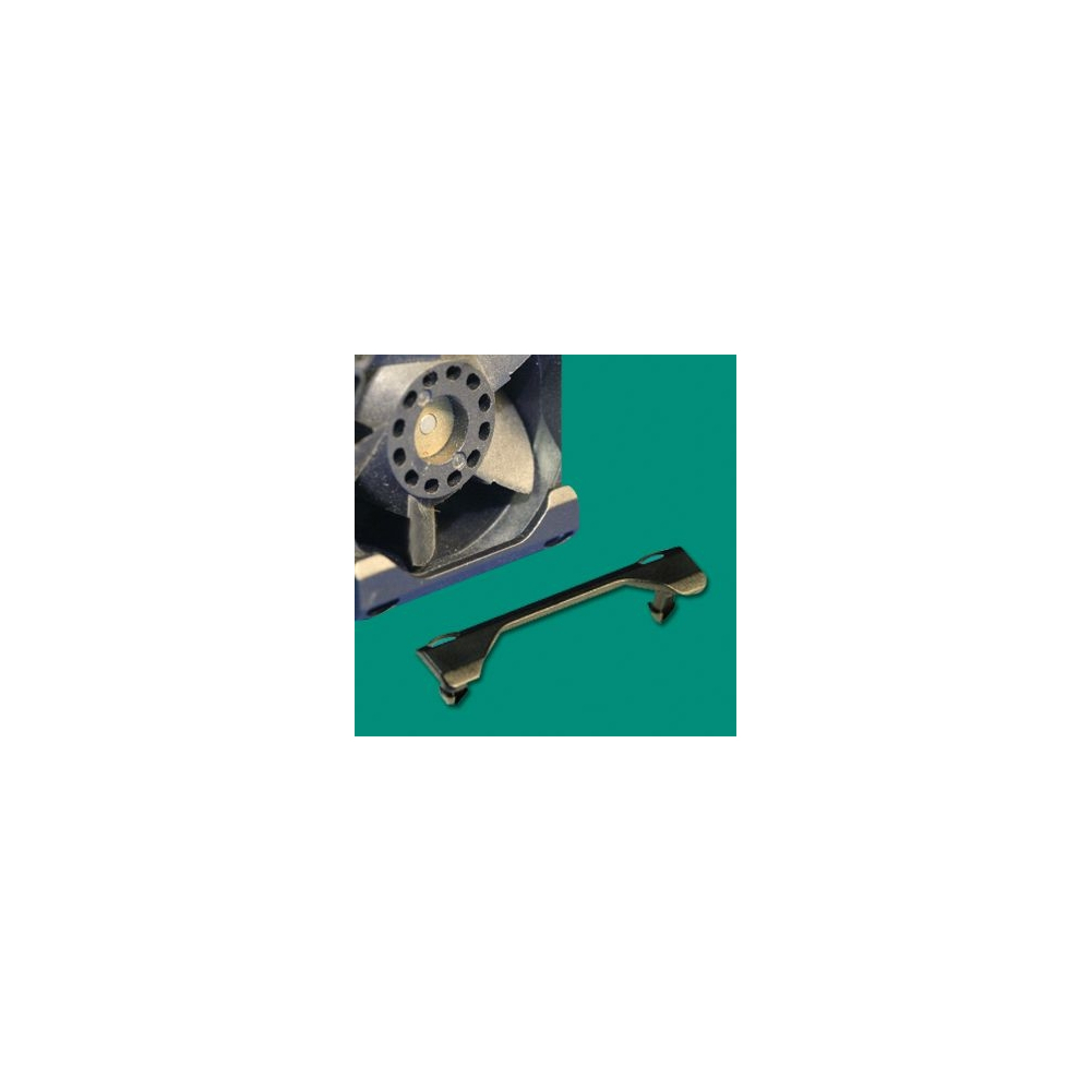 GLHQ-40M - Rivet à encliqueter anti-vibrations pour ventilateur | Gecko Fastener GmbH