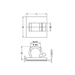 GRA | Zelfklevende kabelhouder | Gecko Fastener GmbH 2