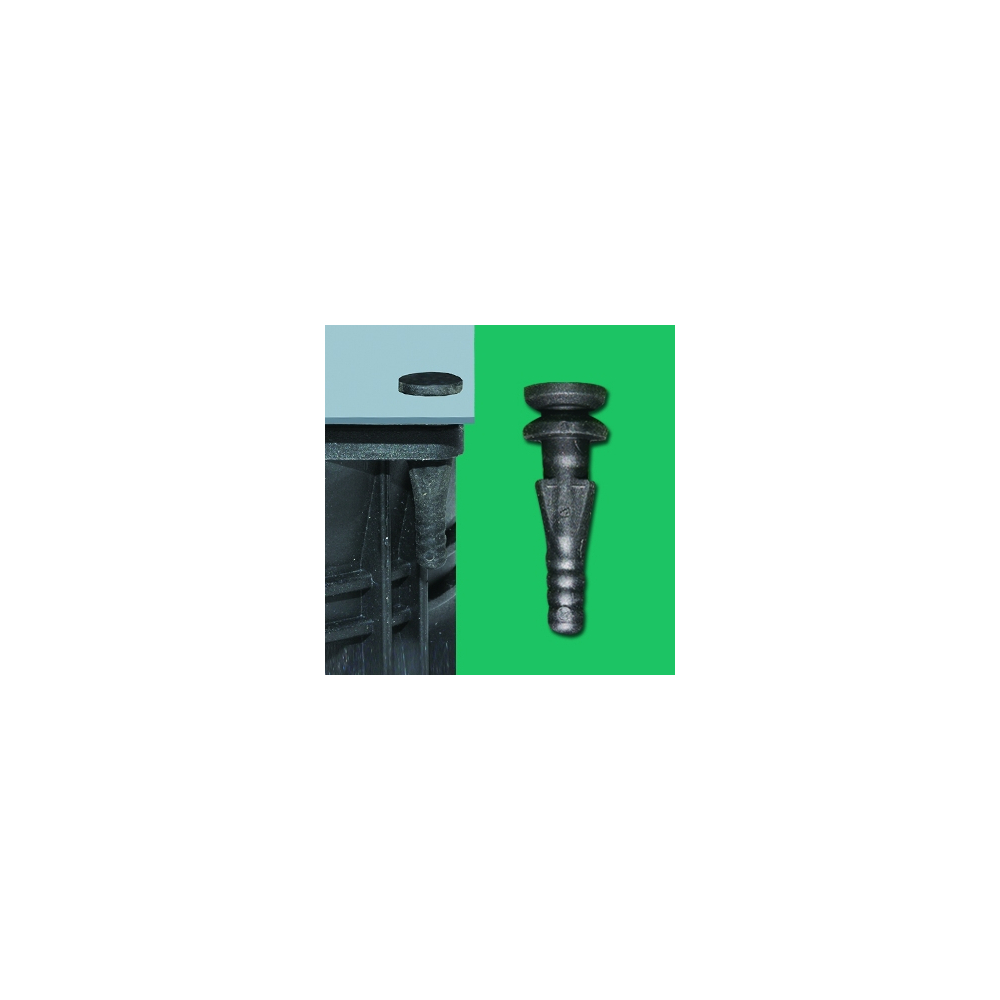 GSRD-7AK - Rivetto a scatto antivibrazioni per ventola | Gecko Fastener GmbH