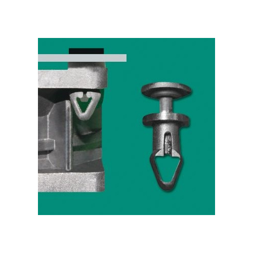 GSR-11Y - Rivet à encliqueter anti-vibrations pour ventilateur | Gecko Fastener GmbH