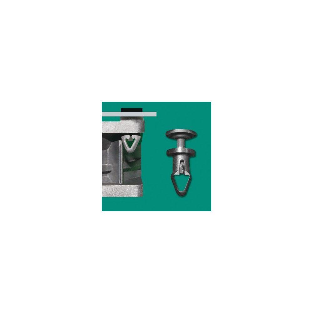GSR-11Y - Trillingsdempende ventilator-klinknagel | Gecko Fastener GmbH