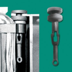 GSR-17Y - Rivet à encliqueter anti-vibrations pour ventilateur | Gecko Fastener GmbH 2
