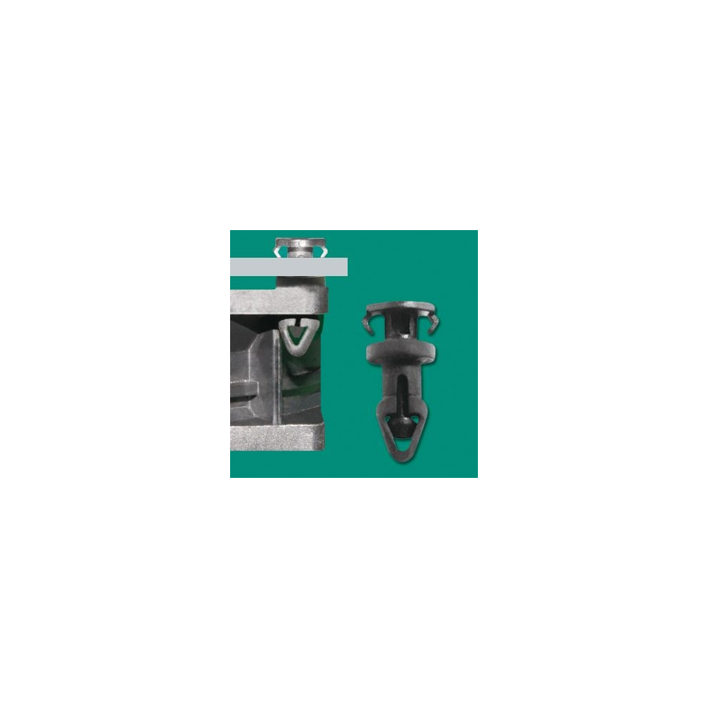 GSR-19Y - Trillingsdempende ventilator-klikklinknagel | Gecko Fastener GmbH