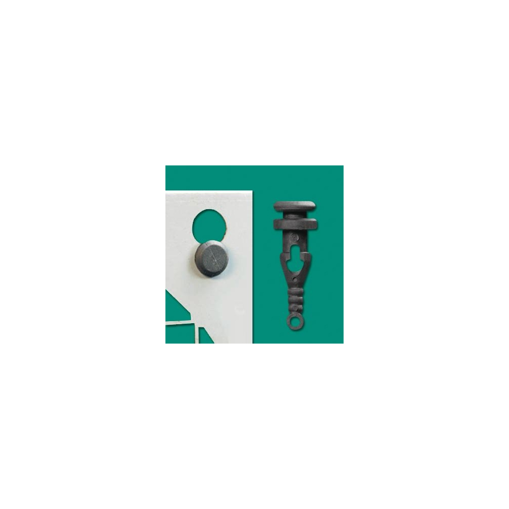 GSR-21RK - Rivetto a scatto antivibrazioni per ventola | Gecko Fastener GmbH