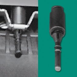 GSR-33Y - Trillingsdempende ventilator-klikklinknagel | Gecko Fastener GmbH 2