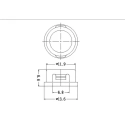 GPGSA-0512 / PGSA-0512 | Passe-fil ouvert | Gecko Fastener GmbH 2
