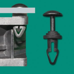 GSR-44Y - Rivet à encliqueter anti-vibrations pour ventilateur | Gecko Fastener GmbH 2