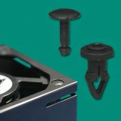 GSR-46Y - Rivetto a scatto antivibrazioni per ventola | Gecko Fastener GmbH 2