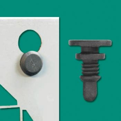 GSRCM-5K - Rivet à encliqueter anti-vibrations pour ventilateur | Gecko Fastener GmbH 2