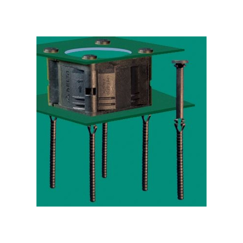 GSRD-3QW - Remache de fijación rápida para ventilador antivibración | Gecko Fastener GmbH