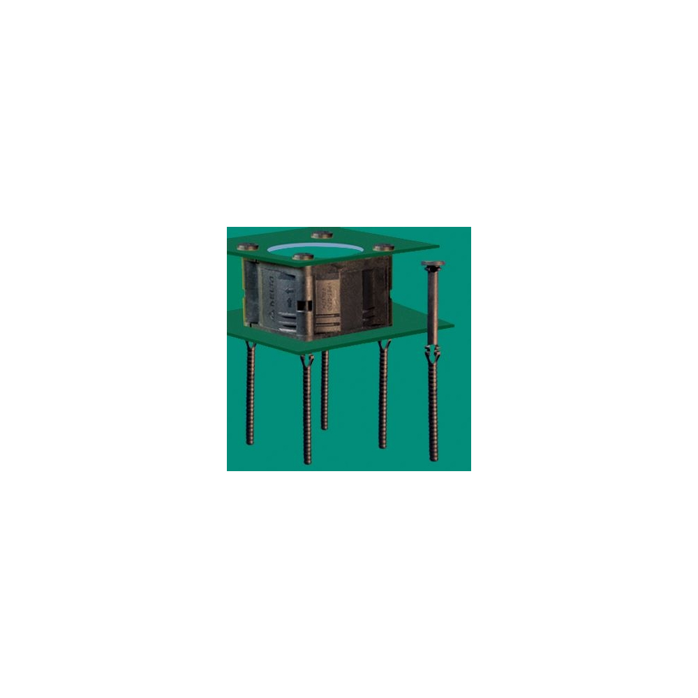 GSRD-3QW - Rivet à encliqueter anti-vibrations pour ventilateur | Gecko Fastener GmbH