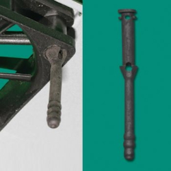 GSRD-4KH - Trillingsdempende ventilator-klikklinknagel | Gecko Fastener GmbH 2