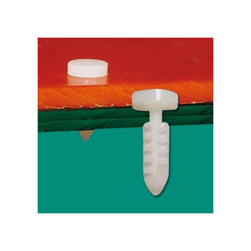GMB-011 - Attache Canoe, plastique, naturel | Gecko Fastener GmbH
