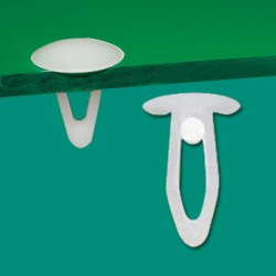 GMB-01F - Clip para canoa, plástico, natural | Gecko Fastener GmbH 2