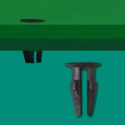 GMB-06 - Canoe Clip, Plastic, Natural | Gecko Fastener GmbH 2