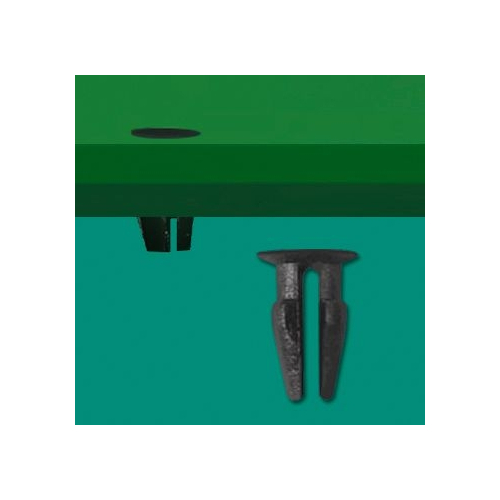 GMB-06 - Canoe Clip, plastique, naturel | Gecko Fastener GmbH