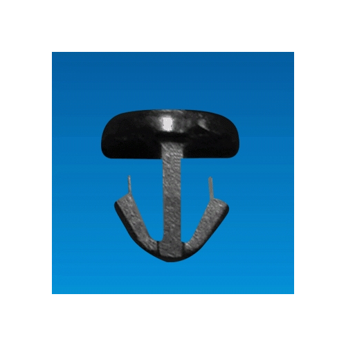 GMB-07A - Canoe Clip, Plastic, Natural | Gecko Fastener GmbH