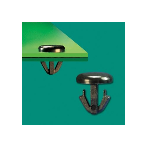 GMB-07A - Canoe Clip, Plastic, Natural | Gecko Fastener GmbH